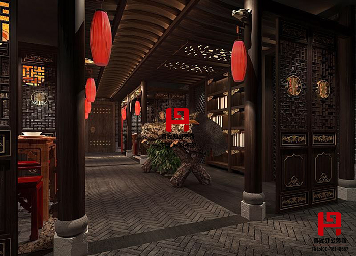 鳳王府火鍋店設(shè)計