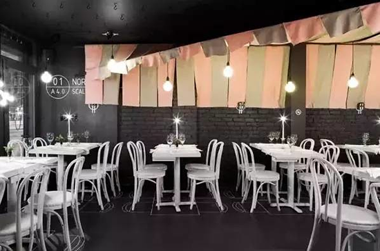 無錫快餐店裝修,燈光設計